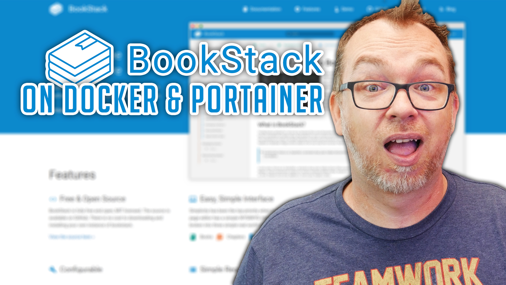 BookStack Installed on Docker and Portainer