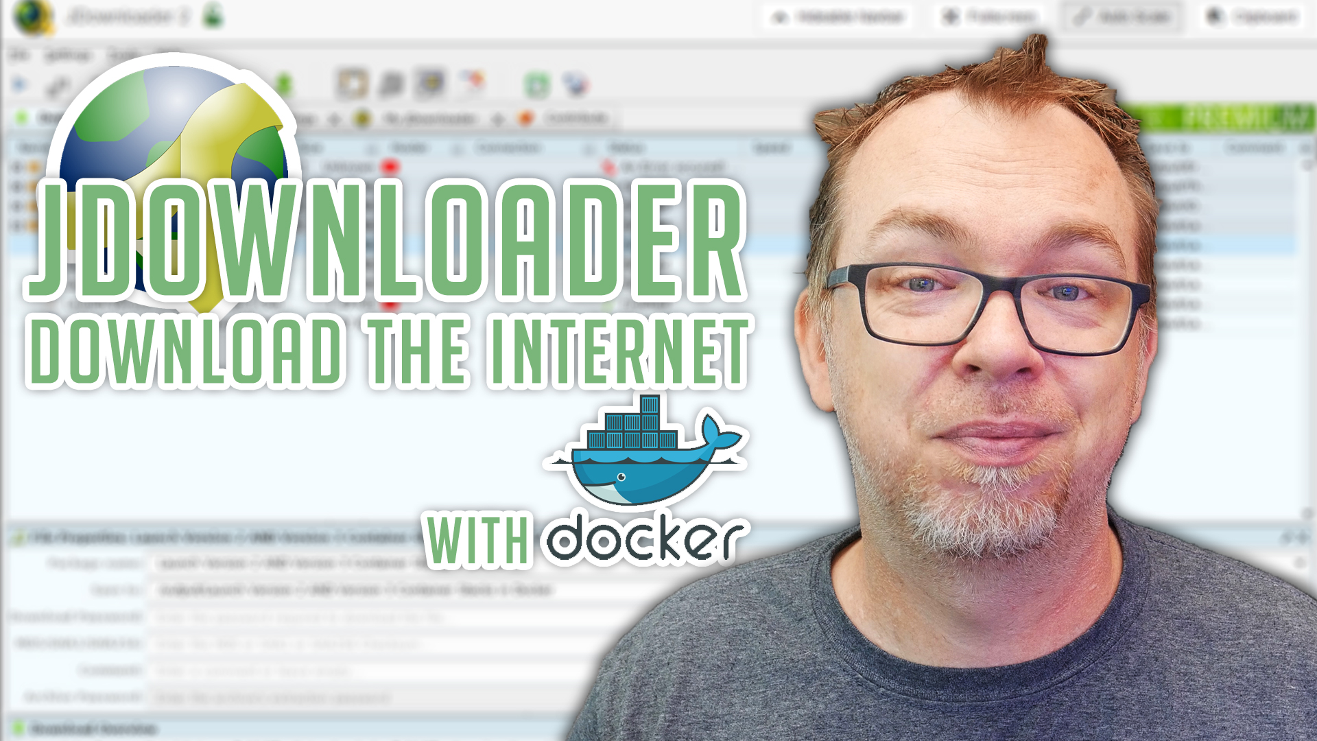 JDownloader 2 - Download the Internet with Docker