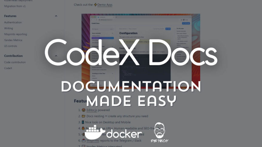 Codex Docs: Documentation Made EASY