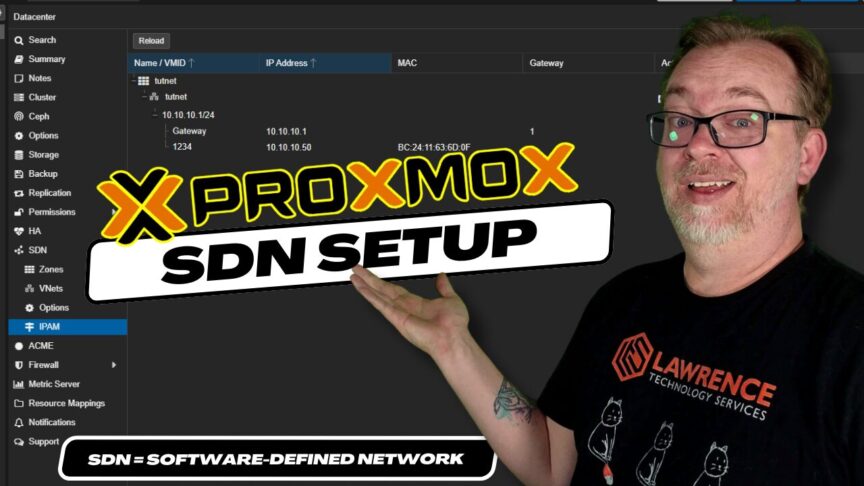 Software Defined Network (SDN) Setup in Proxmox